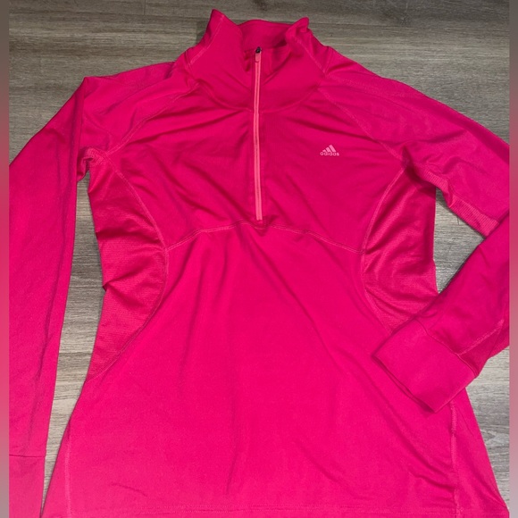 Pink Adidas Climalite Jacket - Picture 1 of 3